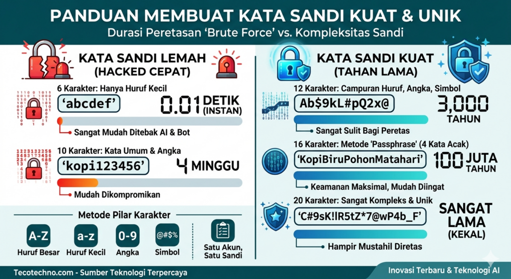 Panduan Membuat Kata Sandi