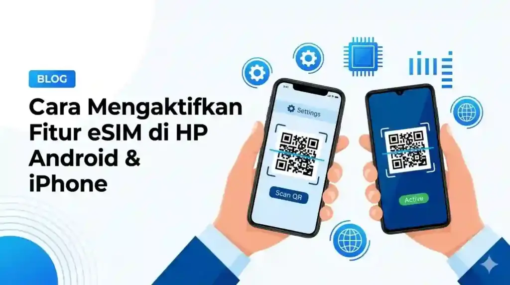 Cara Mengaktifkan Fitur eSIM di HP Android & iPhone