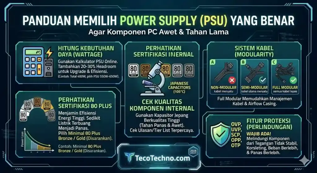 Panduan Memilih Power Supply