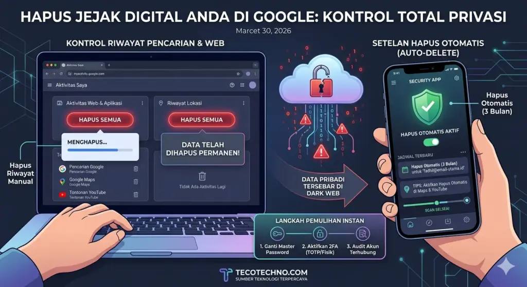 Cara Menghapus Jejak Digital di Google