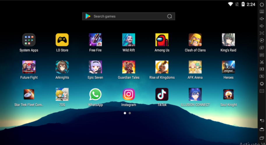 Aplikasi Android di Laptop