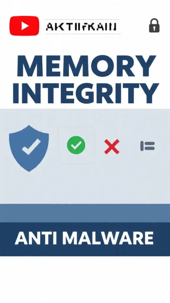 Mengaktifkan Memory Integrity di Windows 11
