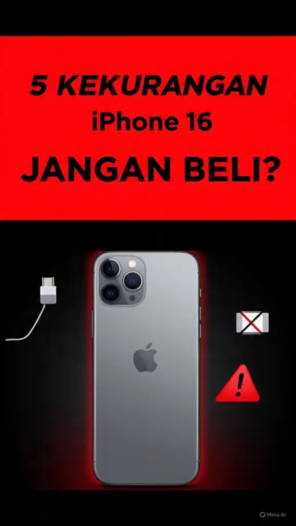 Kekurangan iPhone 16