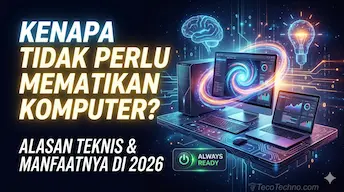 Tidak Perlu Mematikan Komputer