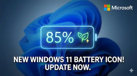 Icon Battery Baru Windows 11