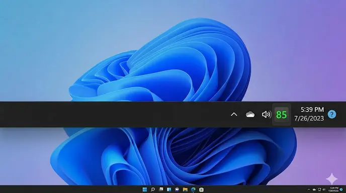 Persentase Battery Windows 11