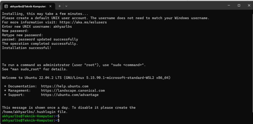 Cara Menginstall WSL