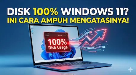 Cara Mengatasi Disk 100%