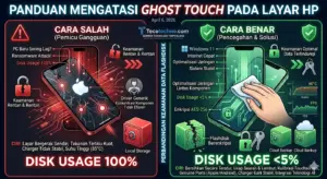 Cara Mengatasi Ghost Touch
