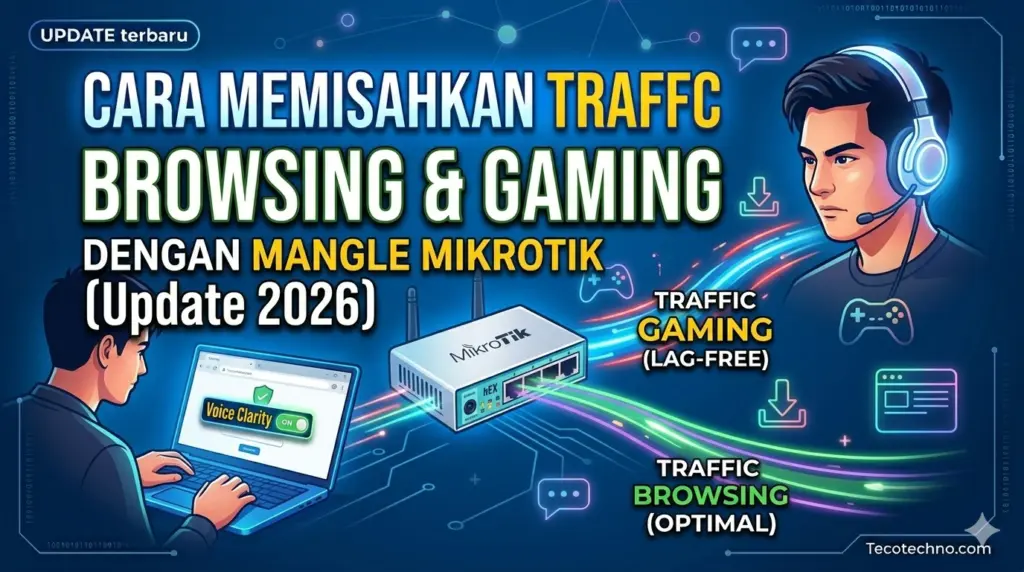 Memisahkan Traffic Browsing dan Gaming