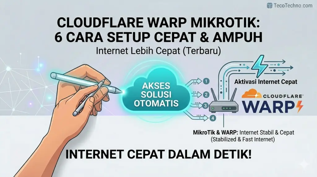 cloudflare warp mikrtotik