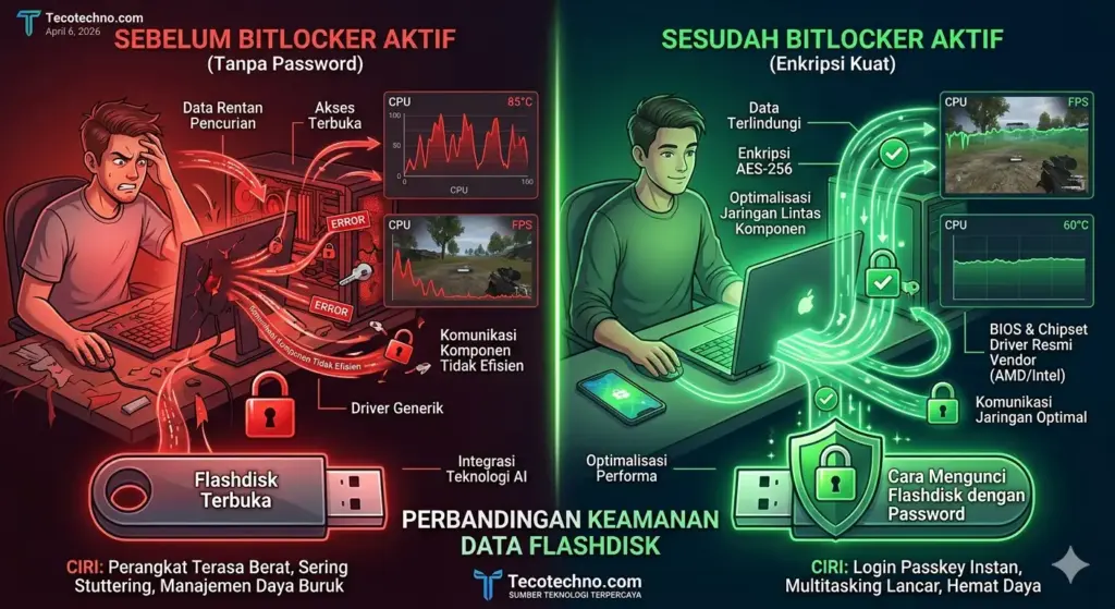 Cara Mengunci Flashdisk dengan Password