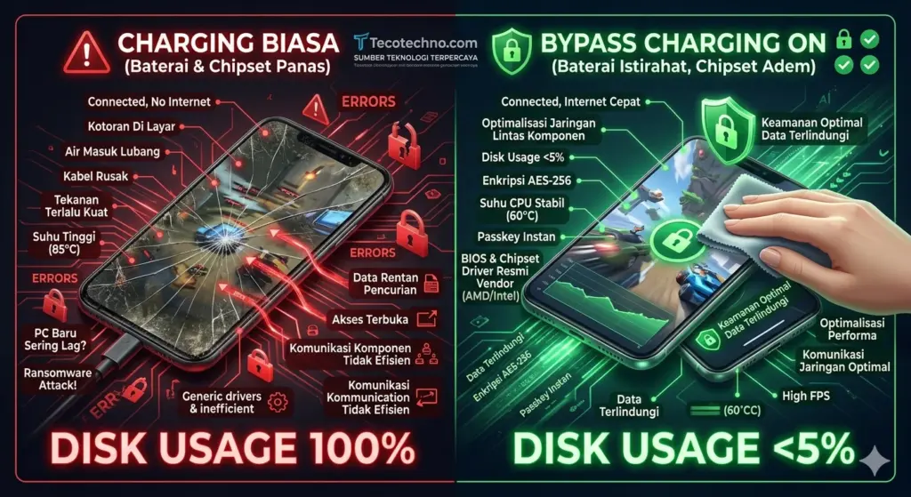 Tutorial Setting Bypass Charging
