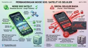 Tutorial Menggunakan Fitur Satelit Emergency
