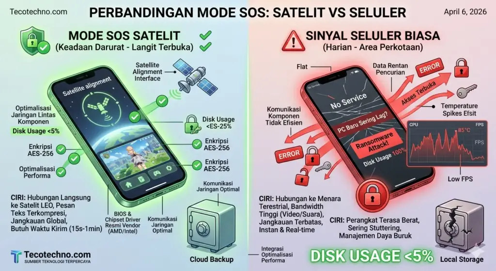 Tutorial Menggunakan Fitur Satelit Emergency
