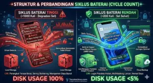 5 Cara Mengatasi Disk Usage 100% yang Sering Terjadi Saat Performa Baterai Menurun