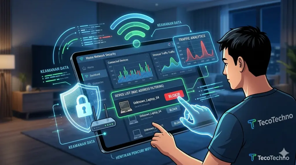 Cara Cek & Blokir Pencuri WiFi