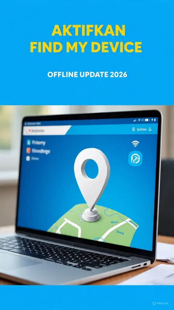 Langkah Mengaktifkan Find My Device Offline