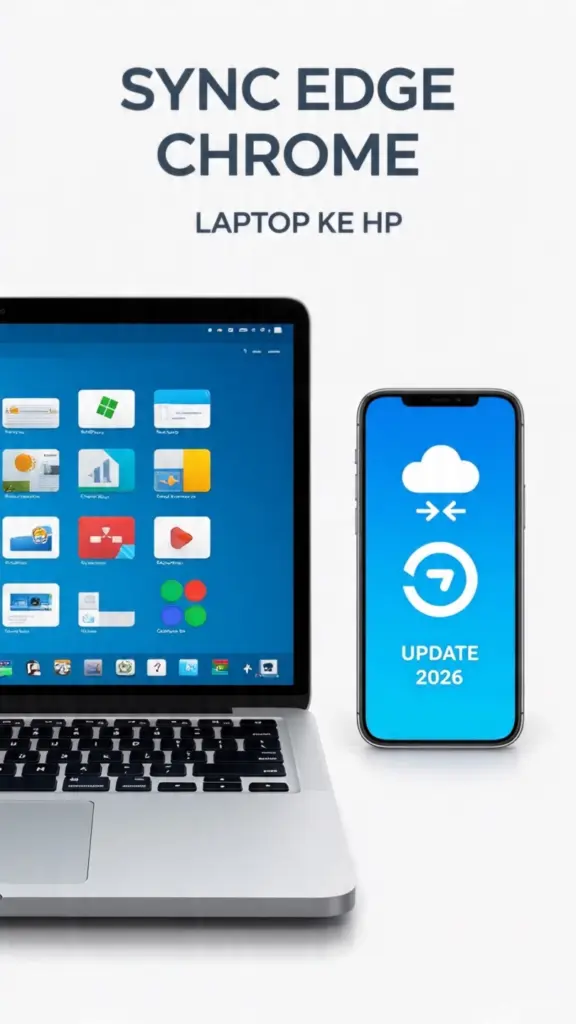 Tutorial Sinkronasi Browser Edge & chrome