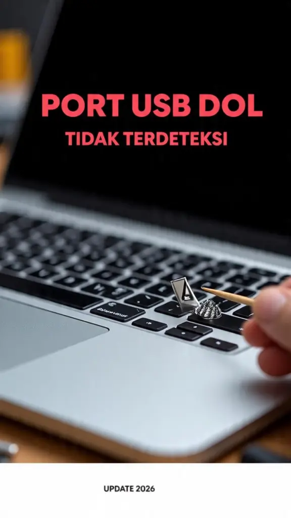 Cara Memperbaiki Port USB Laptop