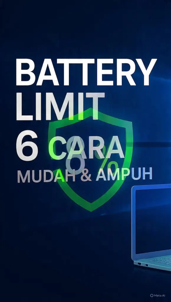 mengaktifkan fitur battery limit windows 11