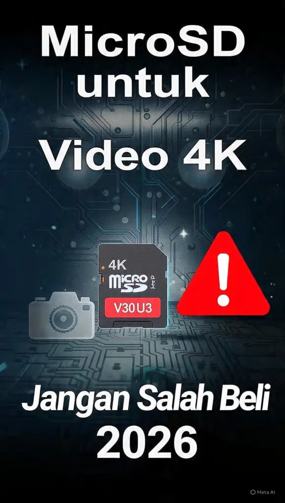 Panduan Memilih MicroSD untuk Vidio 4K