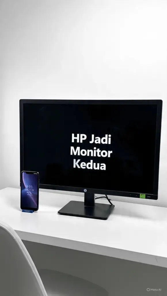 Cara HP Jadi Monitor Kedua Laptop Wireless