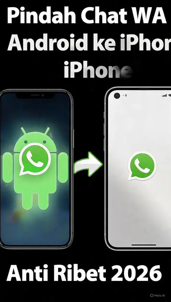 Cara Pindah Chat WA Android ke iPhone 2026