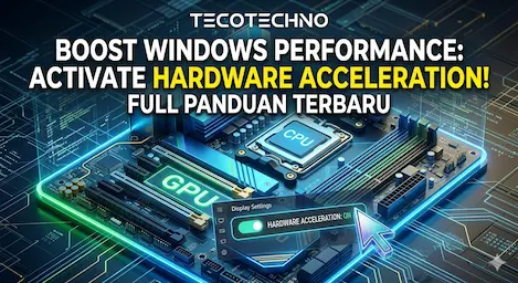 Mengaktifkan Hardware Acceleration Windows