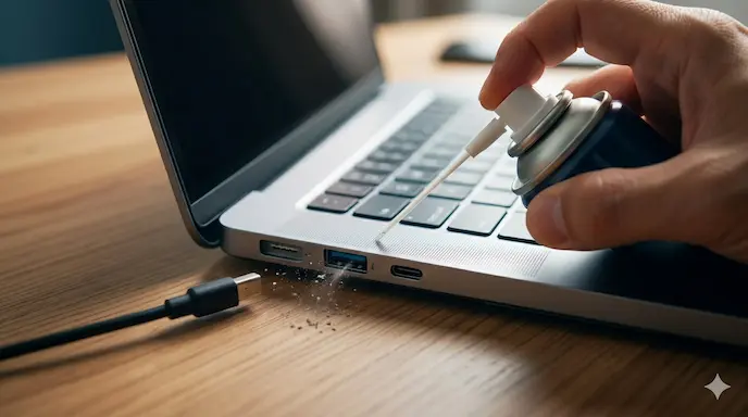 USB Port Tidak Berfungsi
