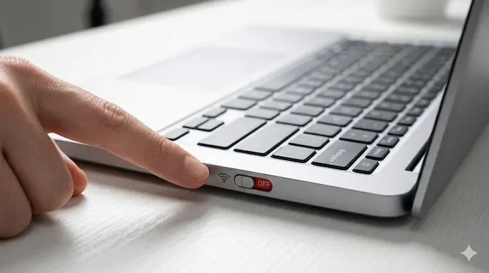 Laptop tidak bisa connect WiFi