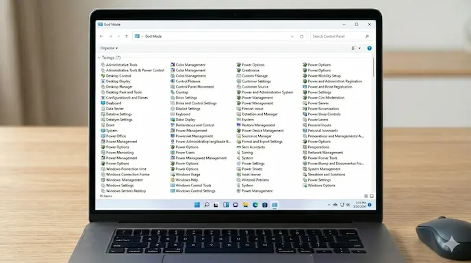 God Mode Windows 11