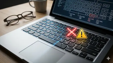 keyboard laptop tidak berfungsi