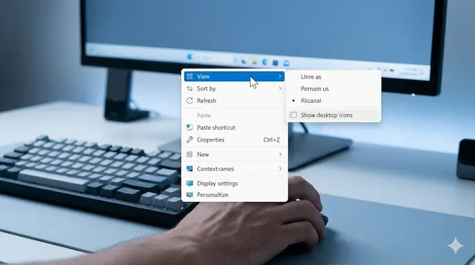 Cara Memperbaiki Icon Desktop Hilang