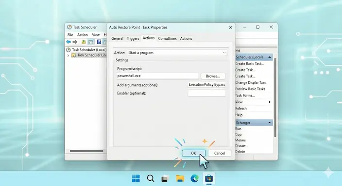 Restore Point Otomatis Windows 11