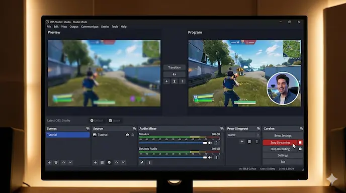 Cara Menggunakan OBS Studio: Panduan Lengkap Rekam Layar & Streaming Terbaru 3 Cara Menggunakan OBS Studio