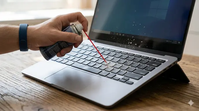 keyboard laptop tidak berfungsi
