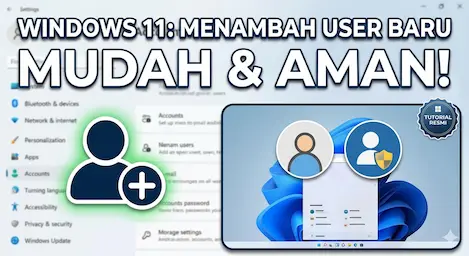 cara membuat user account baru
