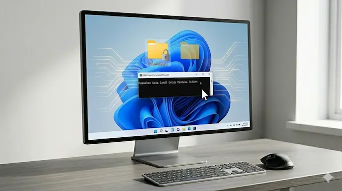 Cara Mengunci Folder di Windows