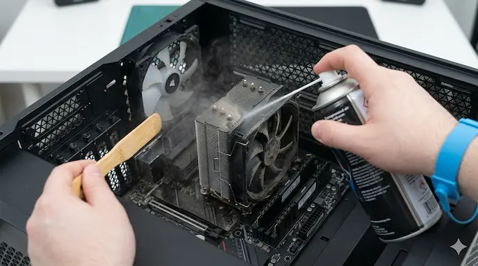 Membersihkan Debu PC
