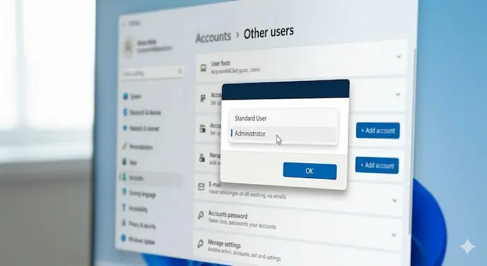 cara membuat user account baru
