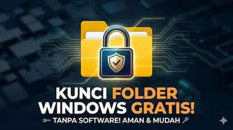 Cara Mengunci Folder di Windows