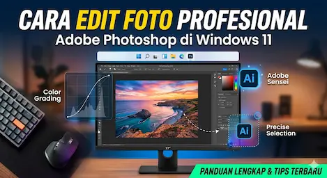 Cara Edit Foto dengan Adobe Photoshop
