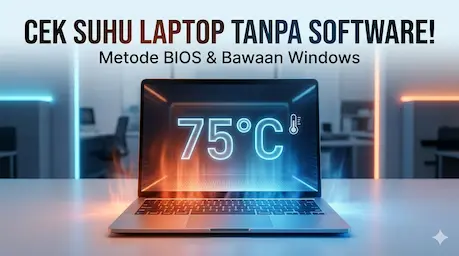 Cara Mengecek Suhu Laptop