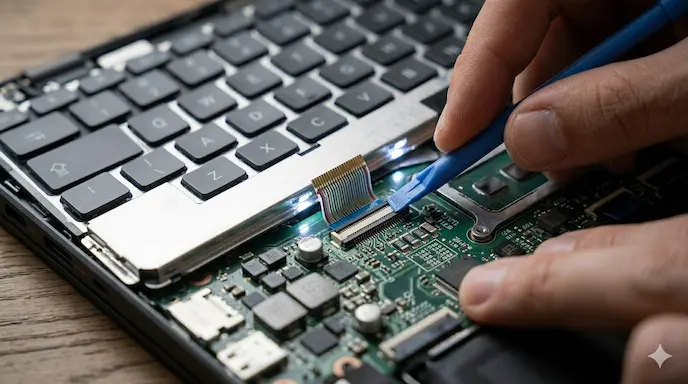 keyboard laptop tidak berfungsi