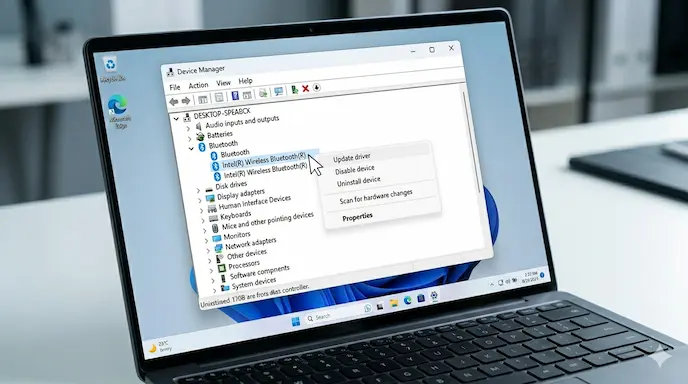 Bluetooth tidak terdeteksi Windows 11