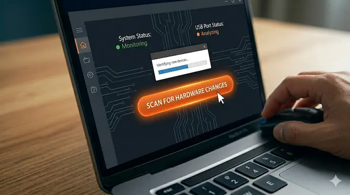 USB Port Tidak Berfungsi