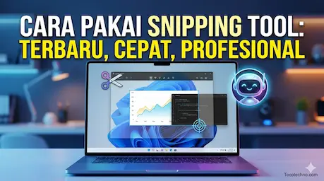 Cara Menggunakan Snipping Tool