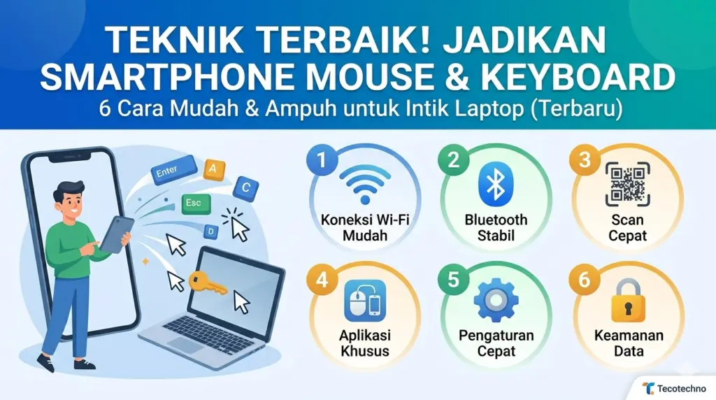 smartphone jadi mouse keyboard