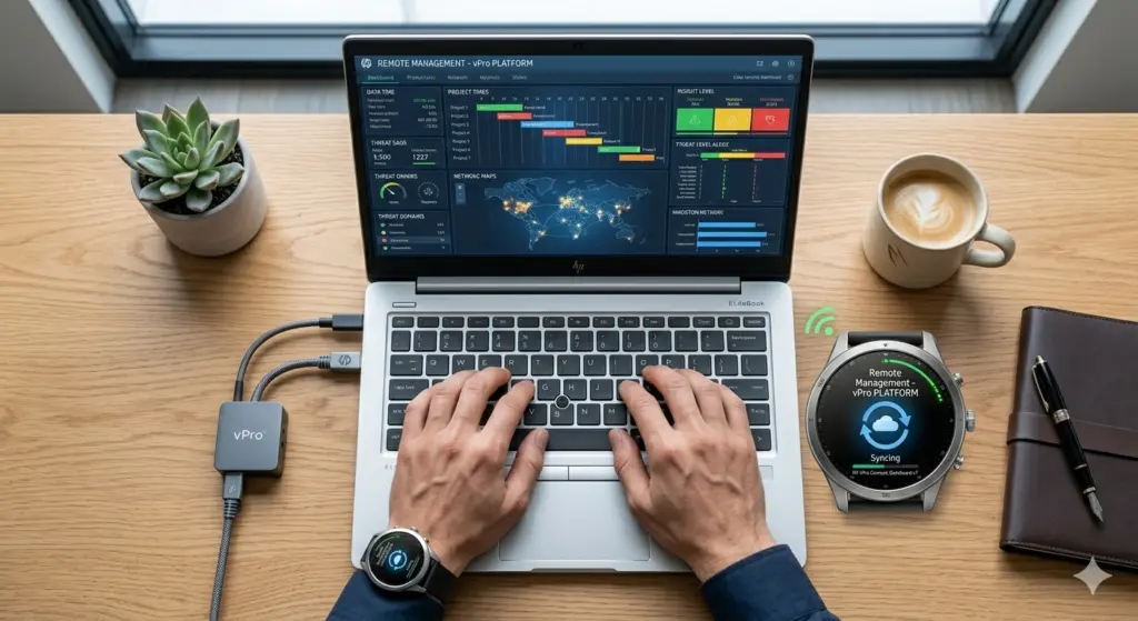 sinkronisasi smartwatch dengan laptop